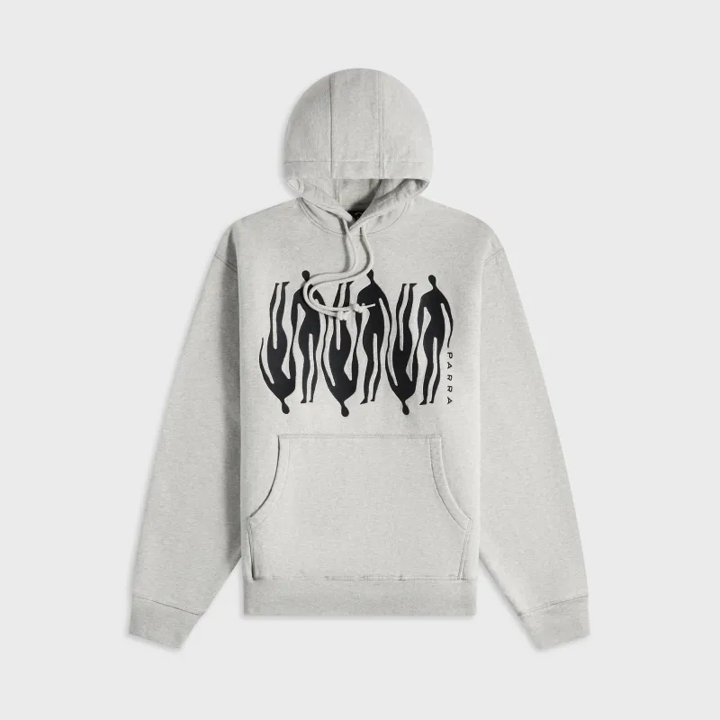 by Parra Connected Guy Hooded Sweatshirt - Heather Grey sold by Kith