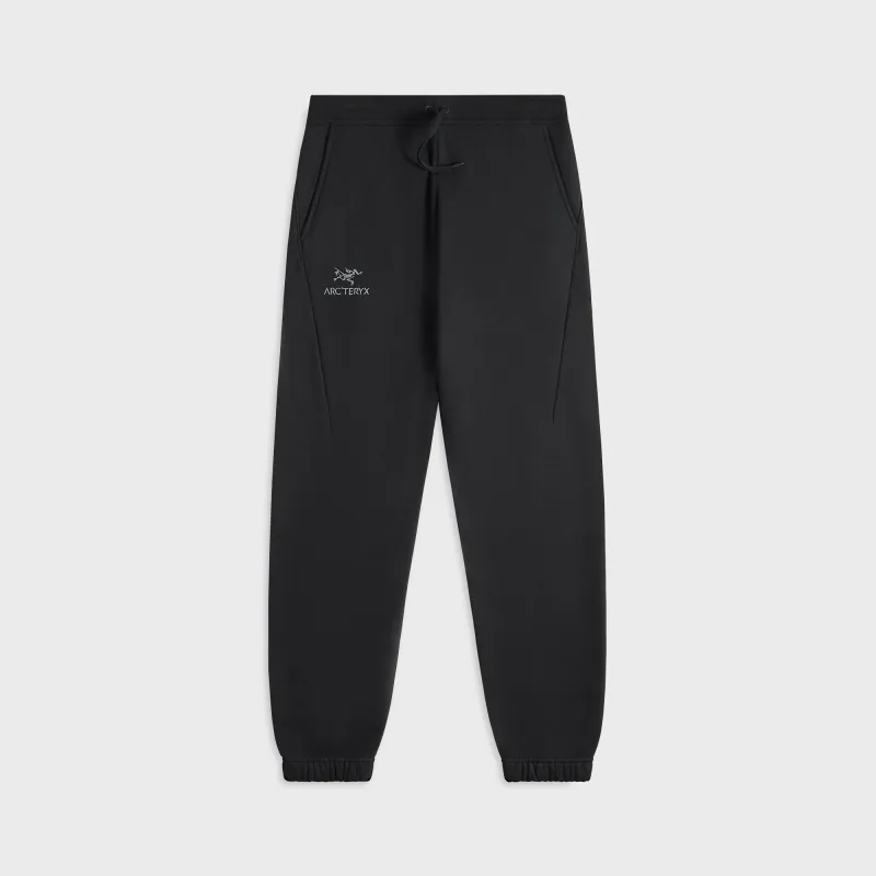 Arc'teryx Emblem Fleece Jogger - Black sold by Kith