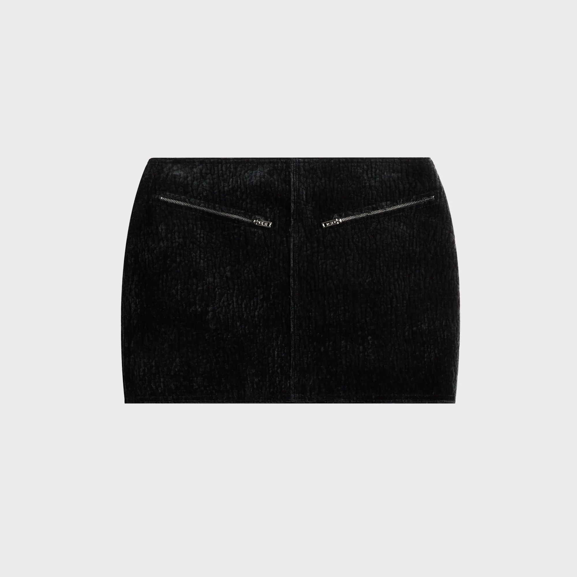Alexander Wang Low Rise Mini Skirt - Black sold by Kith