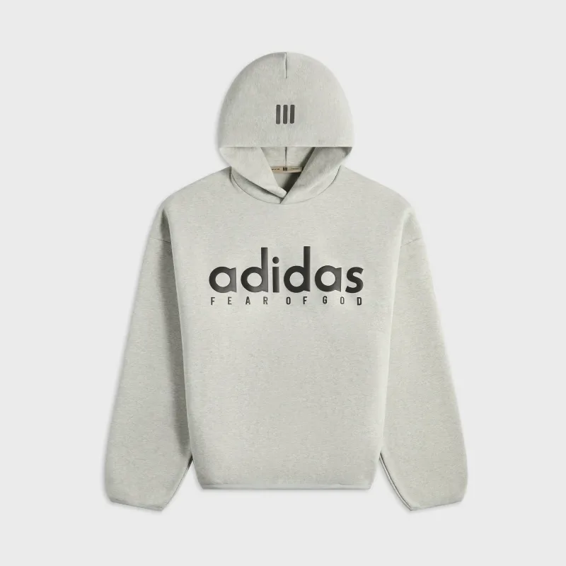 adidas x Fear of God Athletics Hoodie - Heather Grey sold by Kith