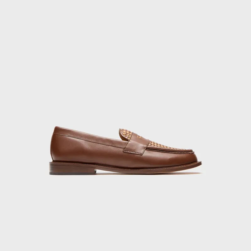 Caminando Crazy Leather Loafer - Brown sold by Kith