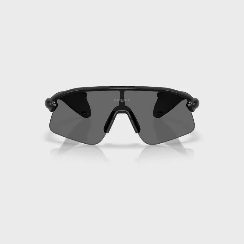 Oakley x SATISFY Stunt Devil - Matte Black Ink / Photochromic sold by Kith