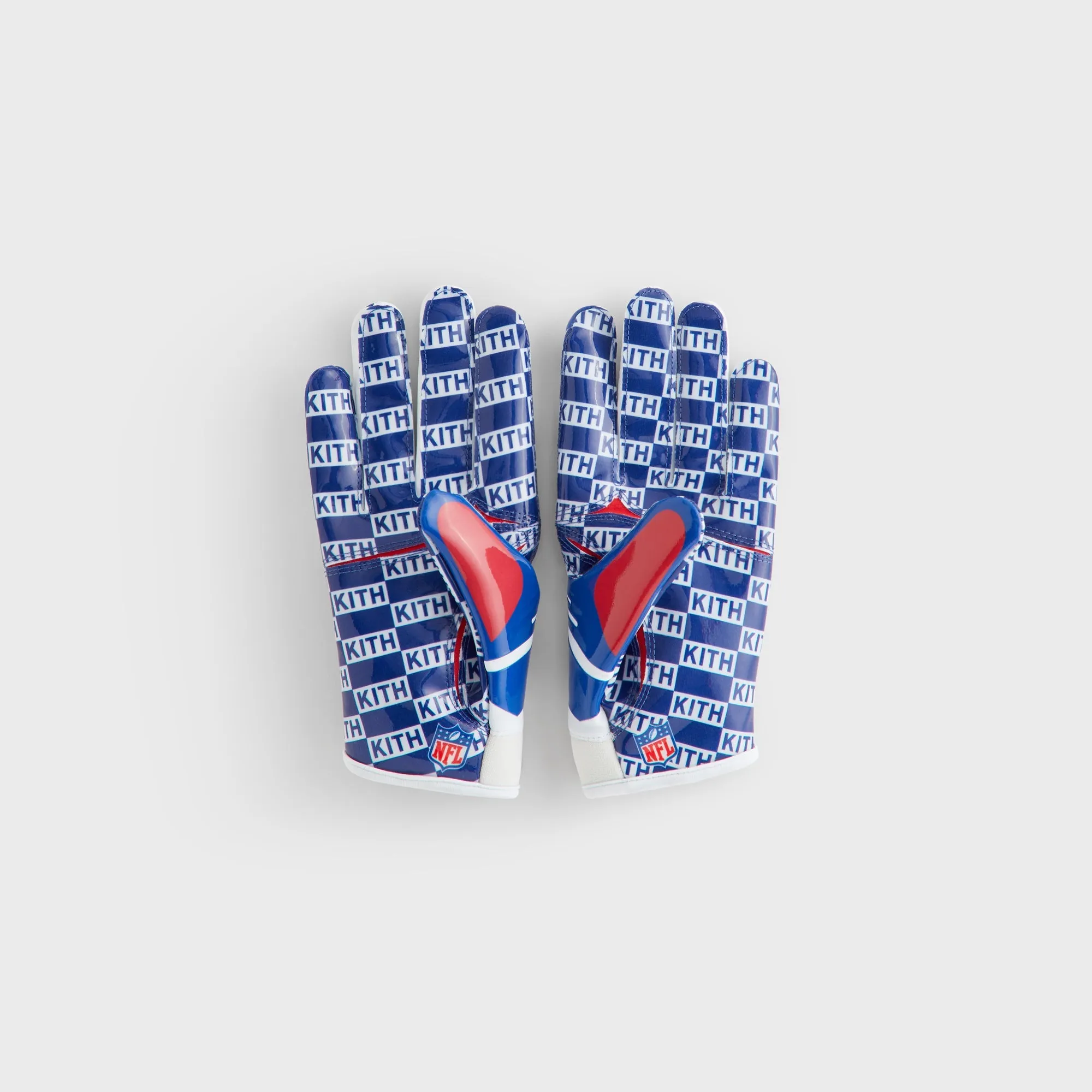 Kith & Wilson for the NFL Receiver Gloves - Blue / White sold by Kith product image thumbnail 2