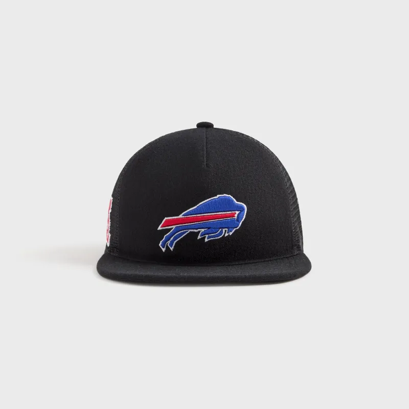 Kith & '47 for the NFL Buffalo Bills Wool Hitch Trucker Hat - Black sold by Kith