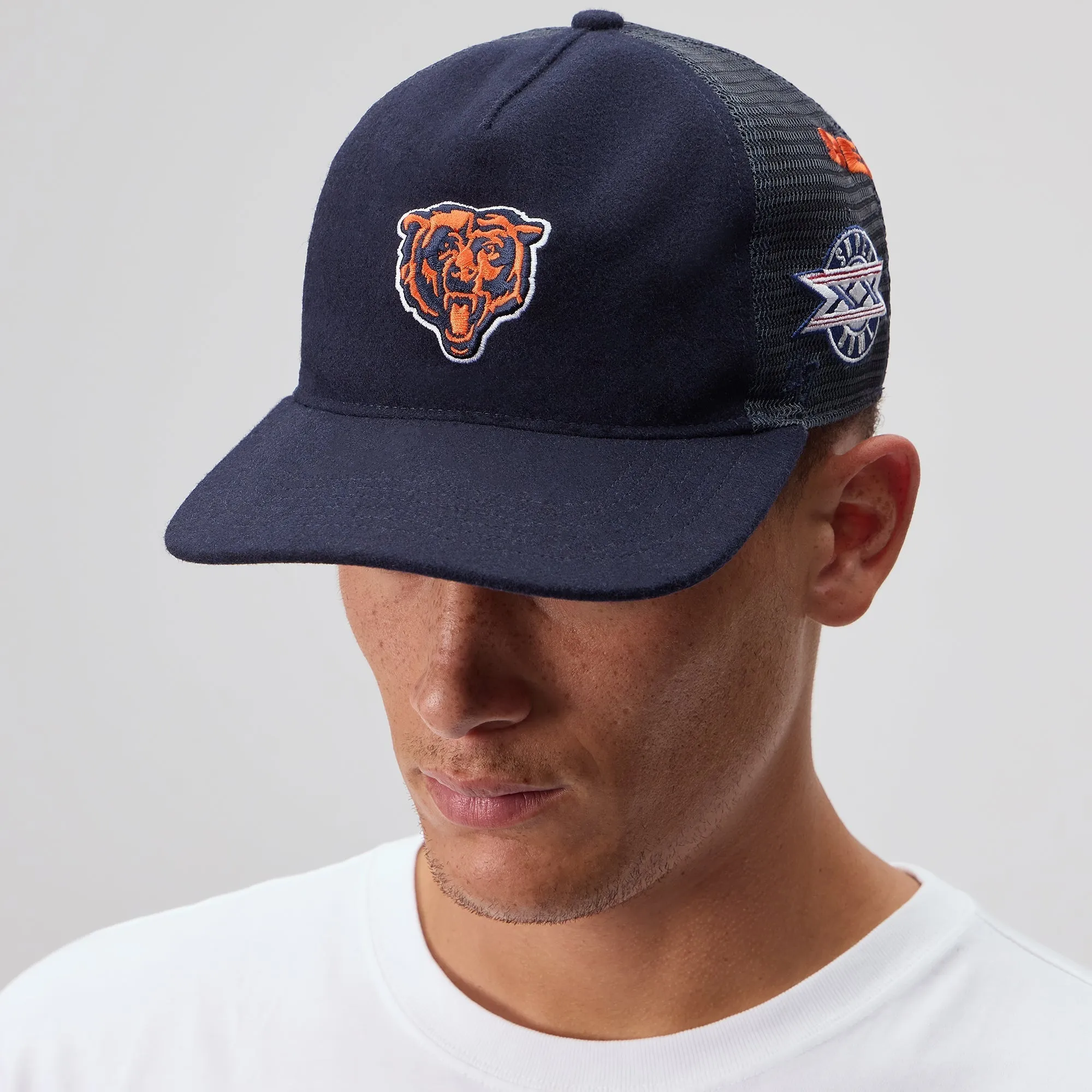 Kith & '47 for the NFL Chicago Bears Wool Hitch Trucker Hat - Nocturnal sold by Kith product image thumbnail 2