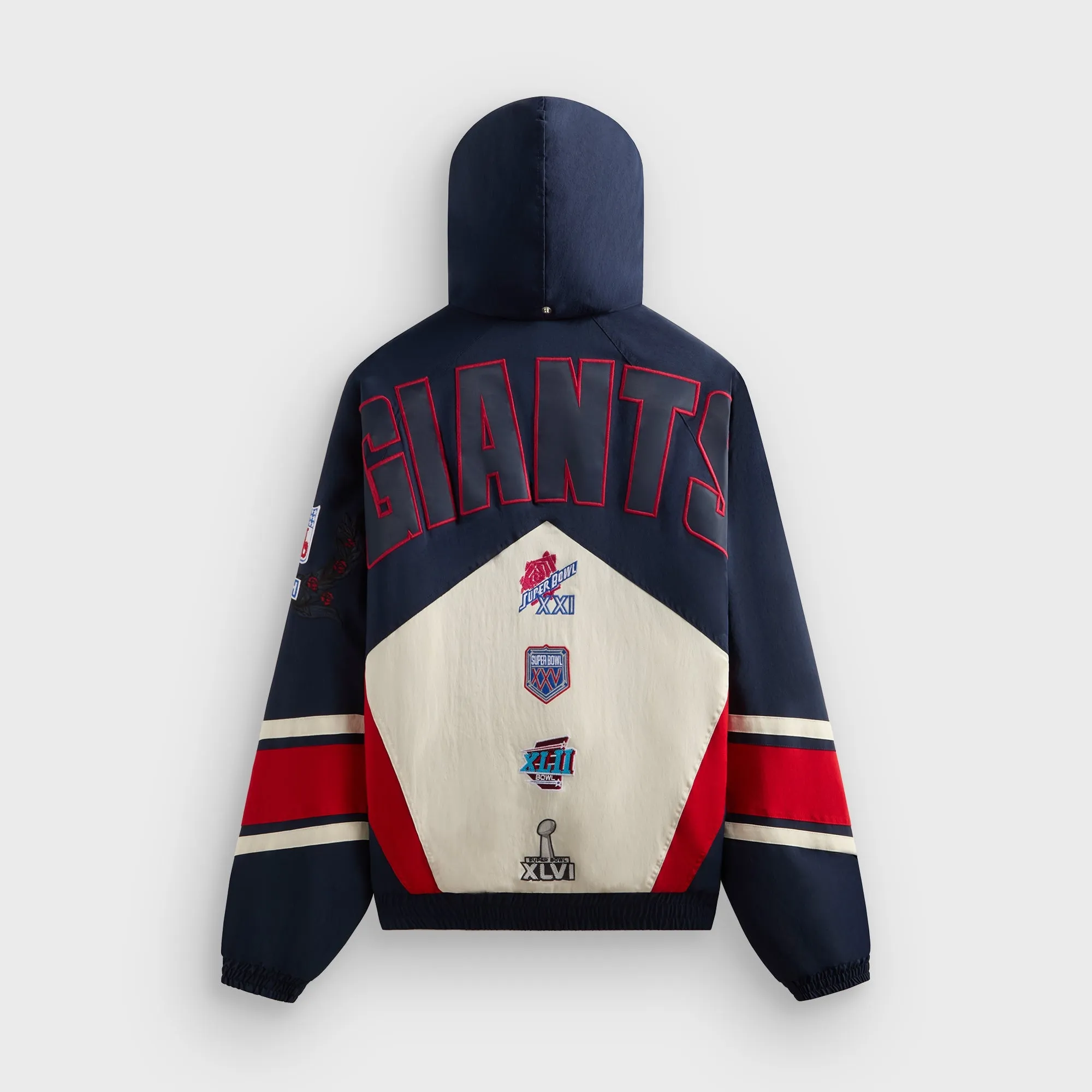 Kith for the NFL New York Giants Padded Nylon Jacket - Nocturnal sold by Kith product image thumbnail 4