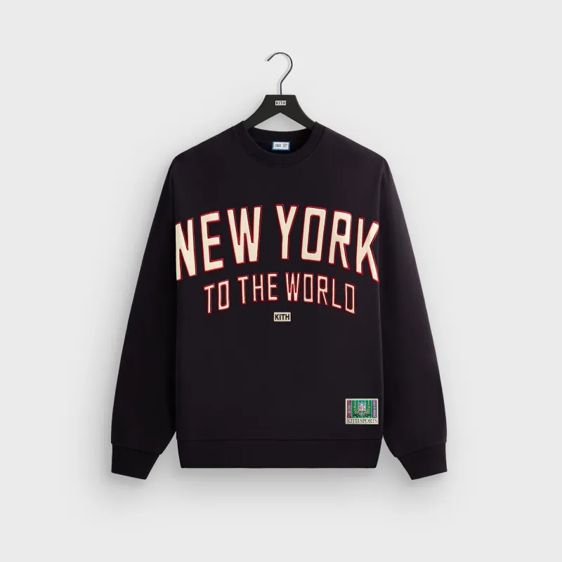Kith for the NFL New York Giants Victory Vintage Nelson Crewneck - Ink sold by Kith
