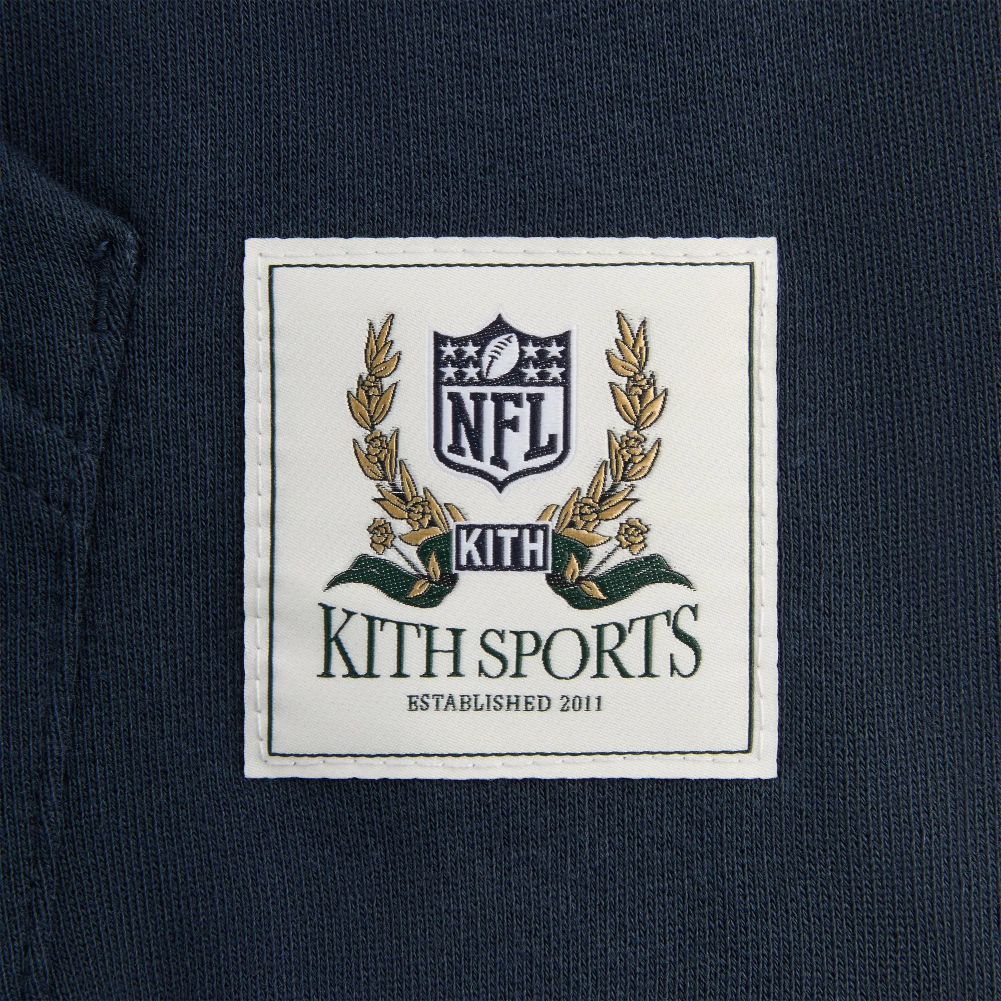 Kith for the NFL Buffalo Bills Vintage Nelson Hoodie - Nocturnal sold by Kith product image thumbnail 5