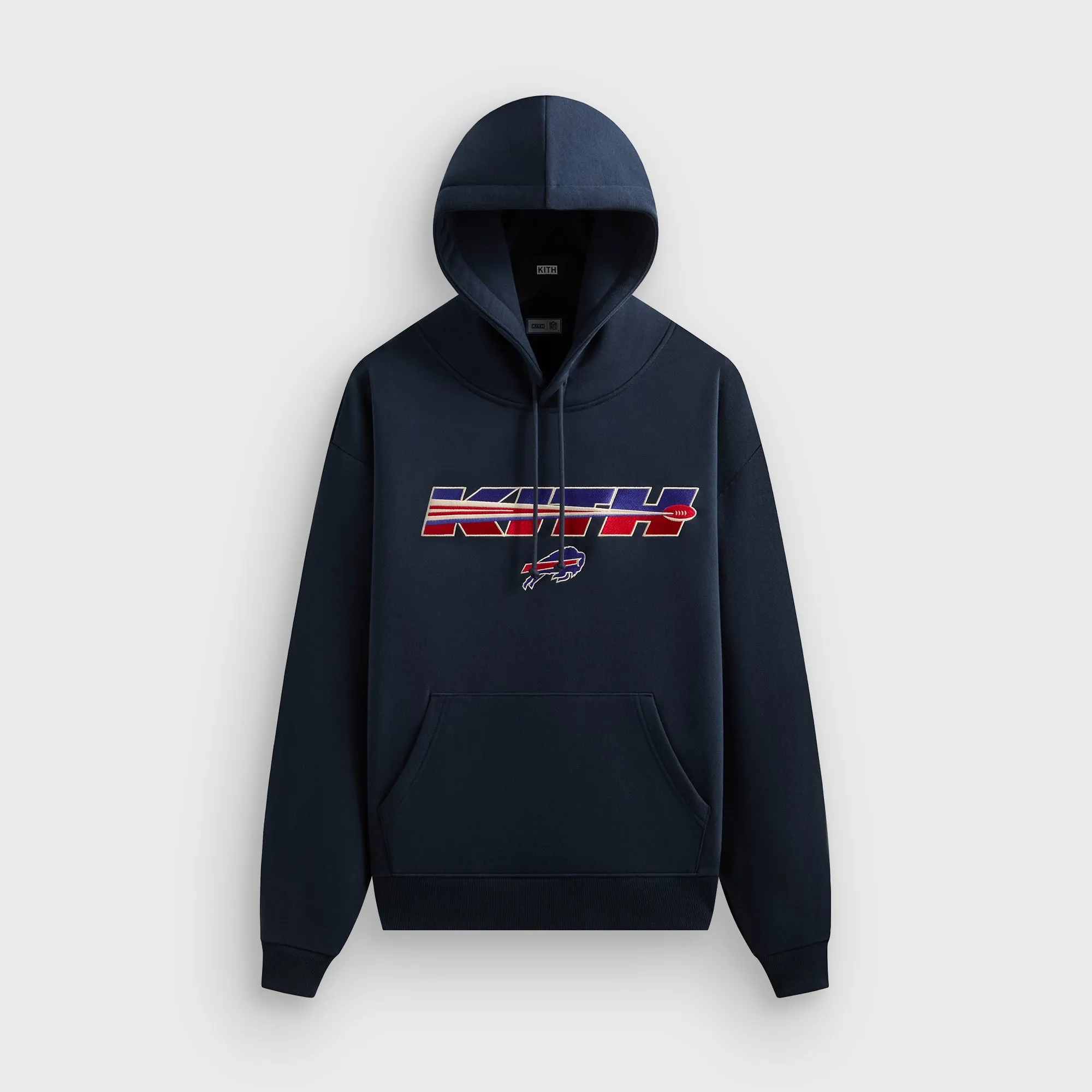 Kith for the NFL Buffalo Bills Vintage Nelson Hoodie - Nocturnal sold by Kith