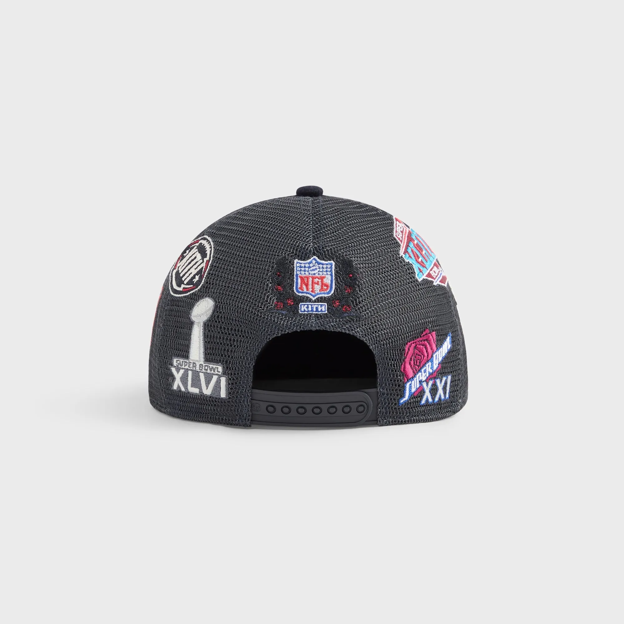 Kith & '47 for the NFL New York Giants Wool Hitch Trucker Hat - Nocturnal sold by Kith product image thumbnail 4