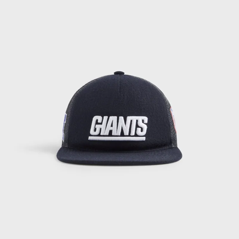 Kith & '47 for the NFL New York Giants Wool Hitch Trucker Hat - Nocturnal sold by Kith