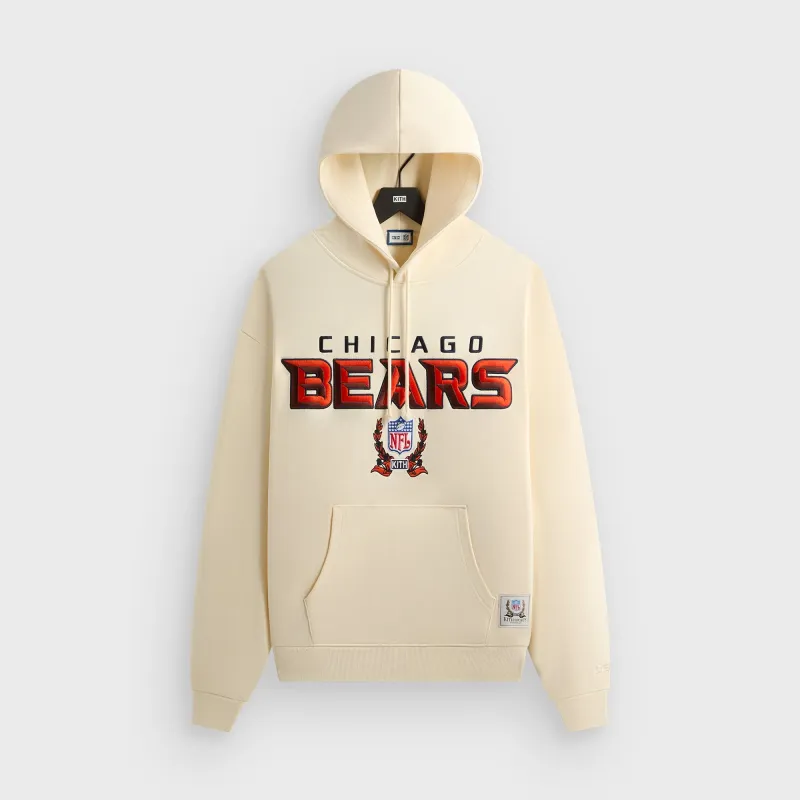 Kith for the NFL Chicago Bears Vintage Hoodie - Sandrift sold by Kith