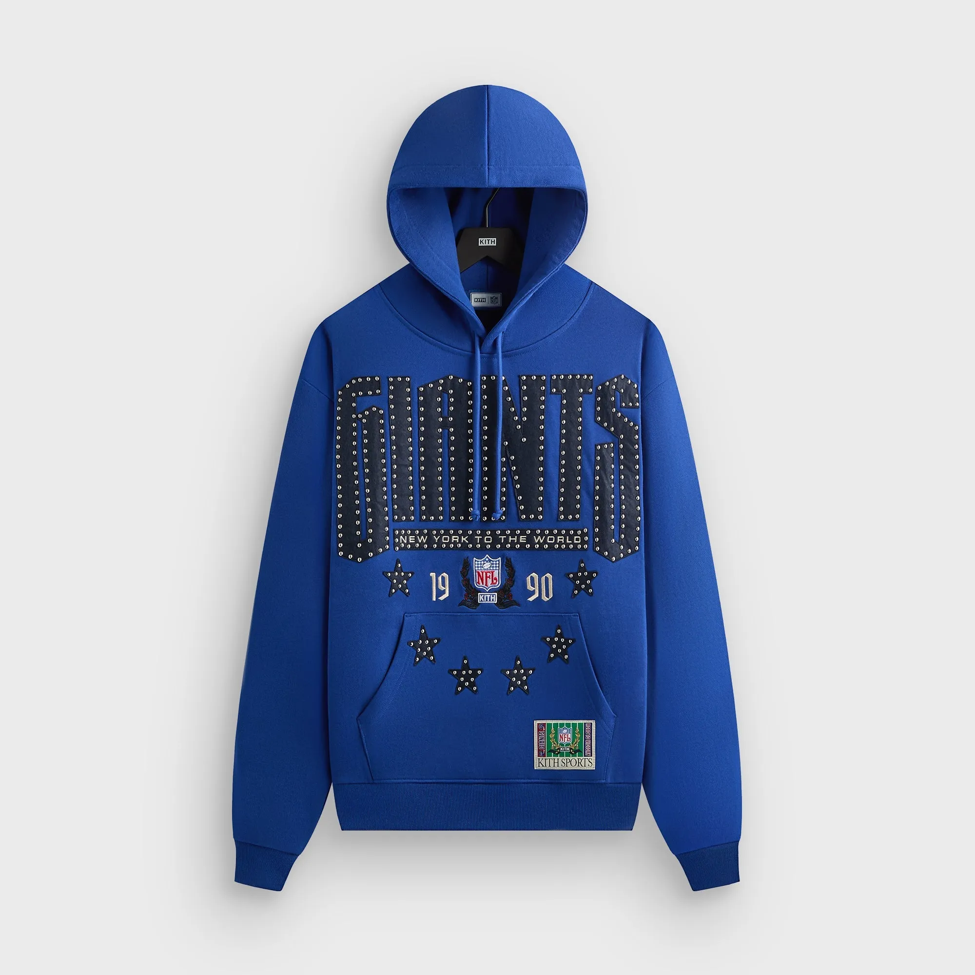 Kith for the NFL New York Giants Stars Vintage Hoodie - Current sold by Kith
