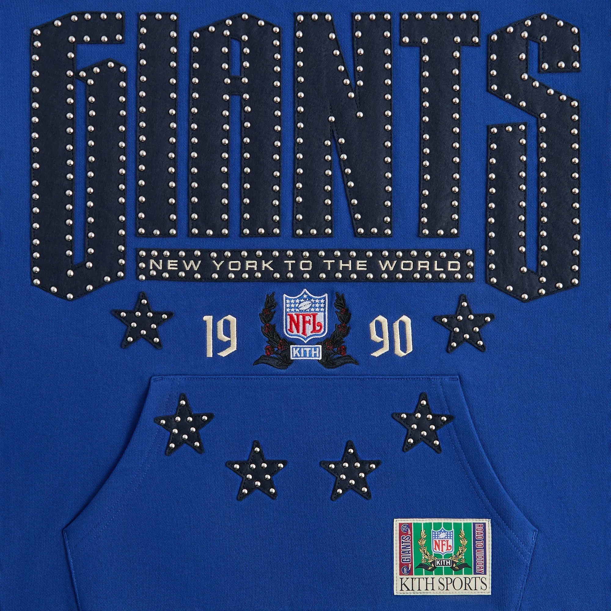 Kith for the NFL New York Giants Stars Vintage Hoodie - Current sold by Kith product image thumbnail 4