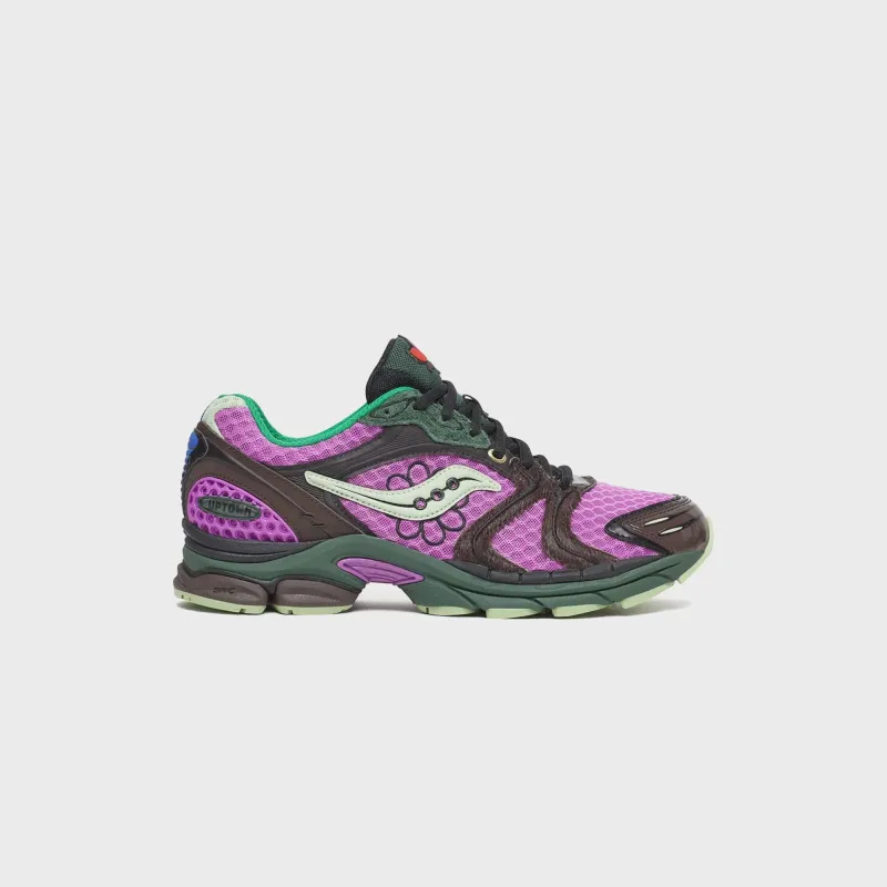Saucony x Jae Tips ProGrid Triumph 4 - Violet / Earth sold by Kith