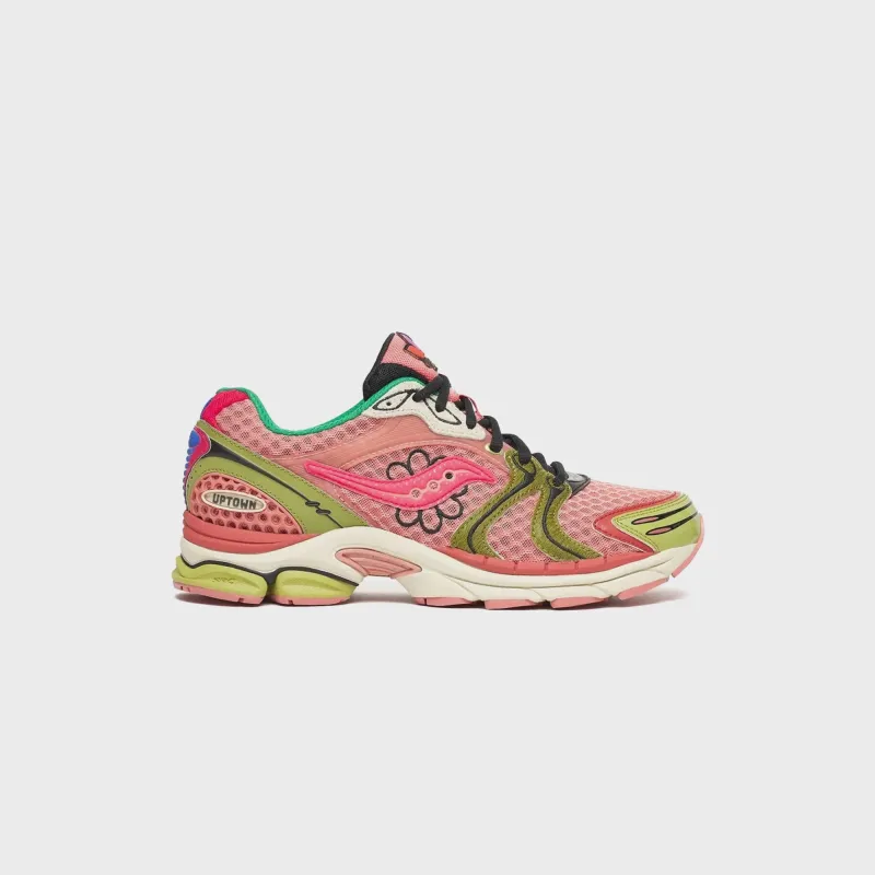 Saucony x Jae Tips ProGrid Triumph 4 - Peach / Leaf sold by Kith