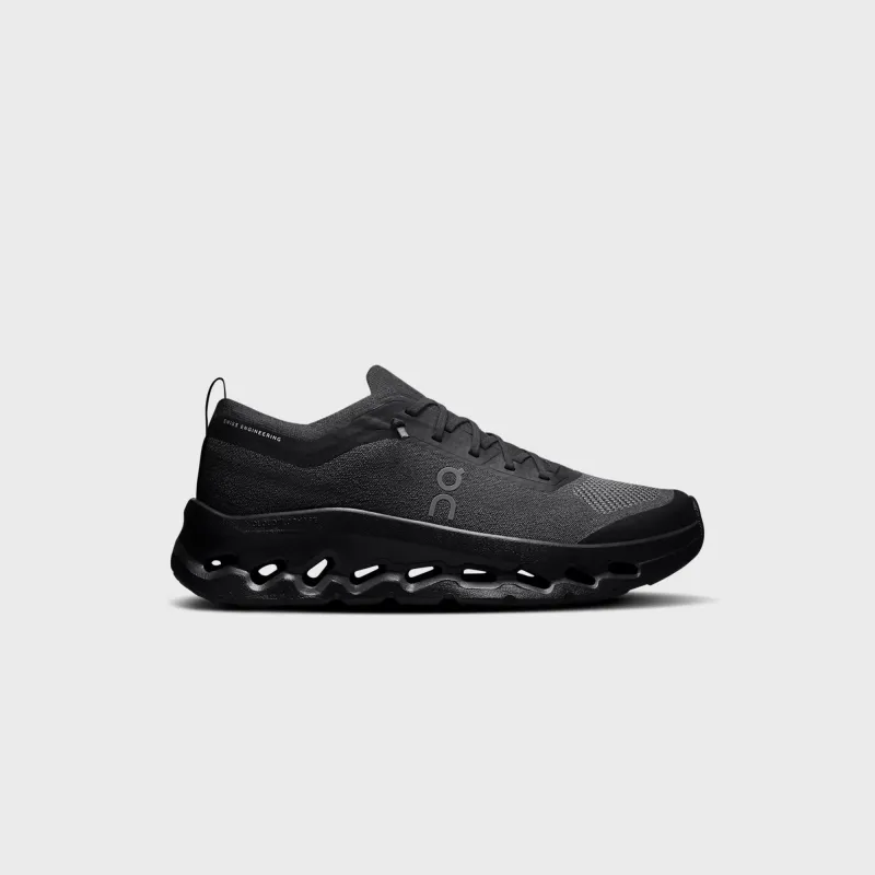 On Running WMNS Cloudzone Moon - Black / Black sold by Kith