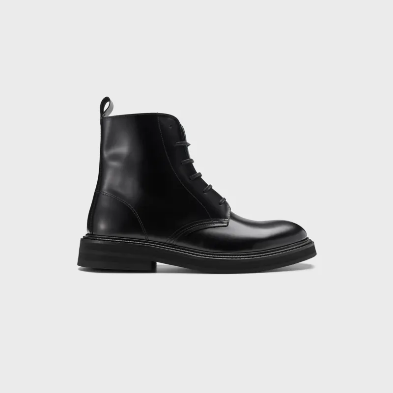 VINNY's Officer Boot - Black sold by Kith