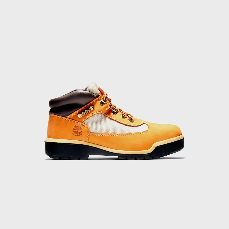 Timberland Field Mid Lace Up Waterproof Boot - Wheat sold by Kith