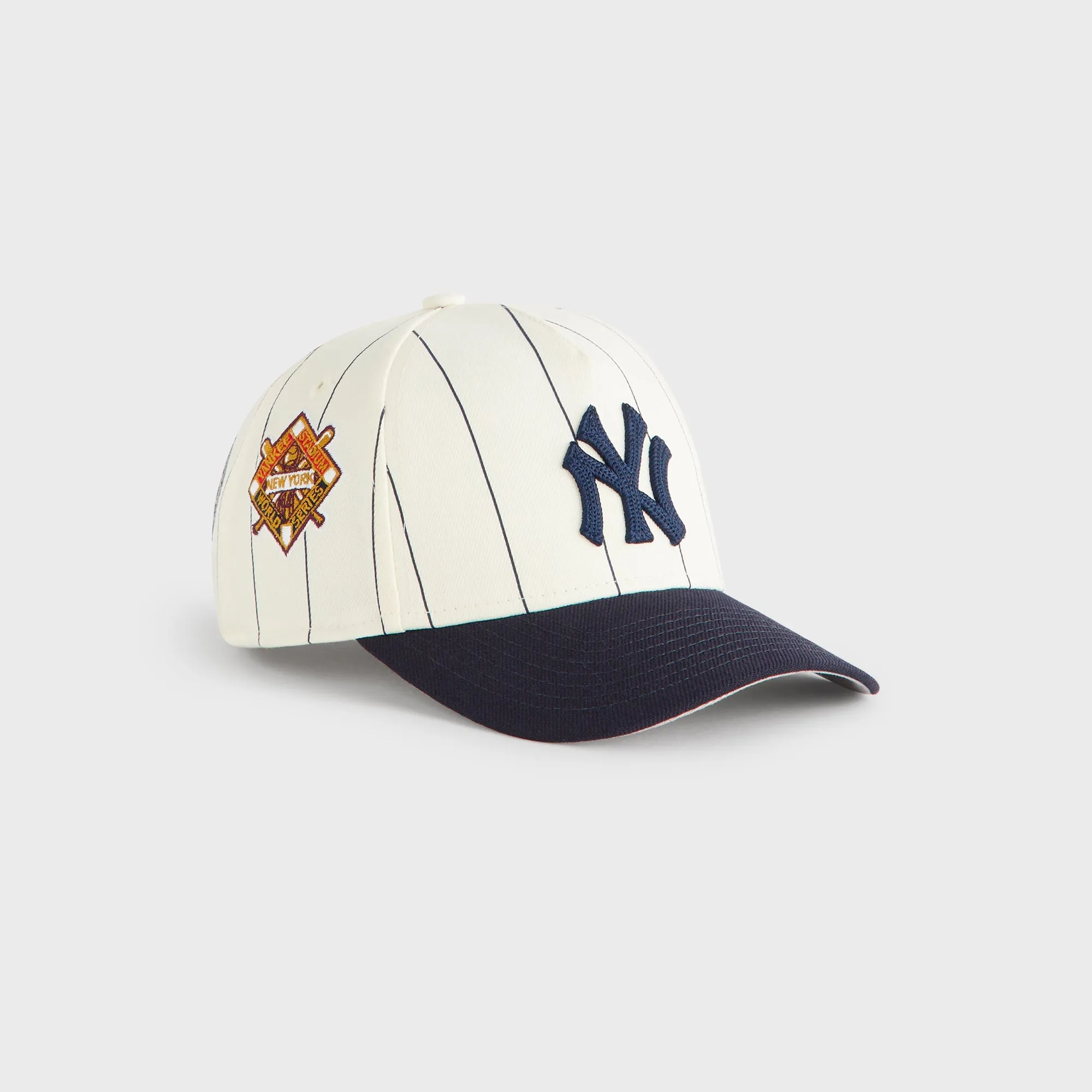 Kith & New Era for the New York Yankees Stripe 9FORTY MCrown A Frame Cap - Sandrift sold by Kith product image thumbnail 4