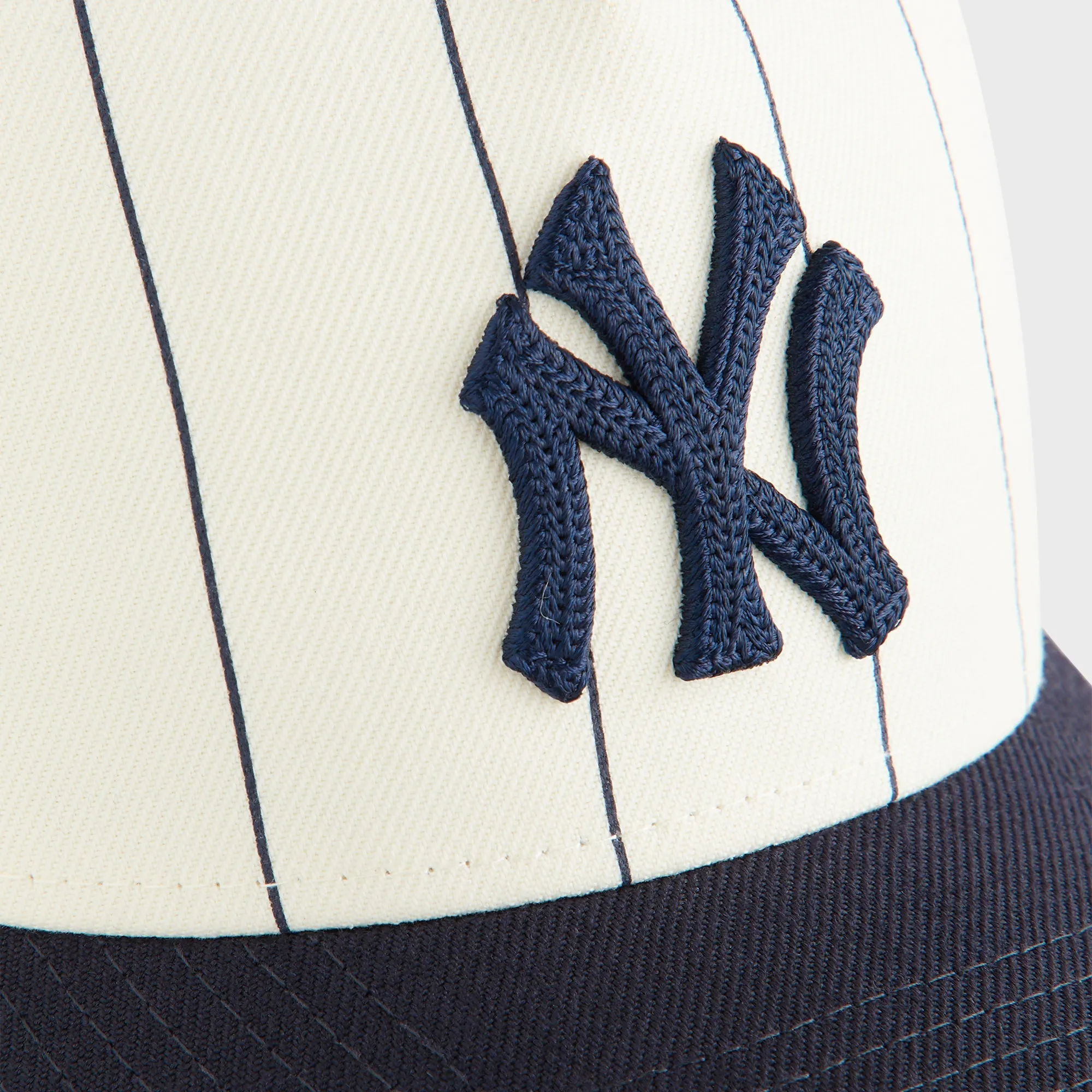 Kith & New Era for the New York Yankees Stripe 9FORTY MCrown A Frame Cap - Sandrift sold by Kith product image thumbnail 5