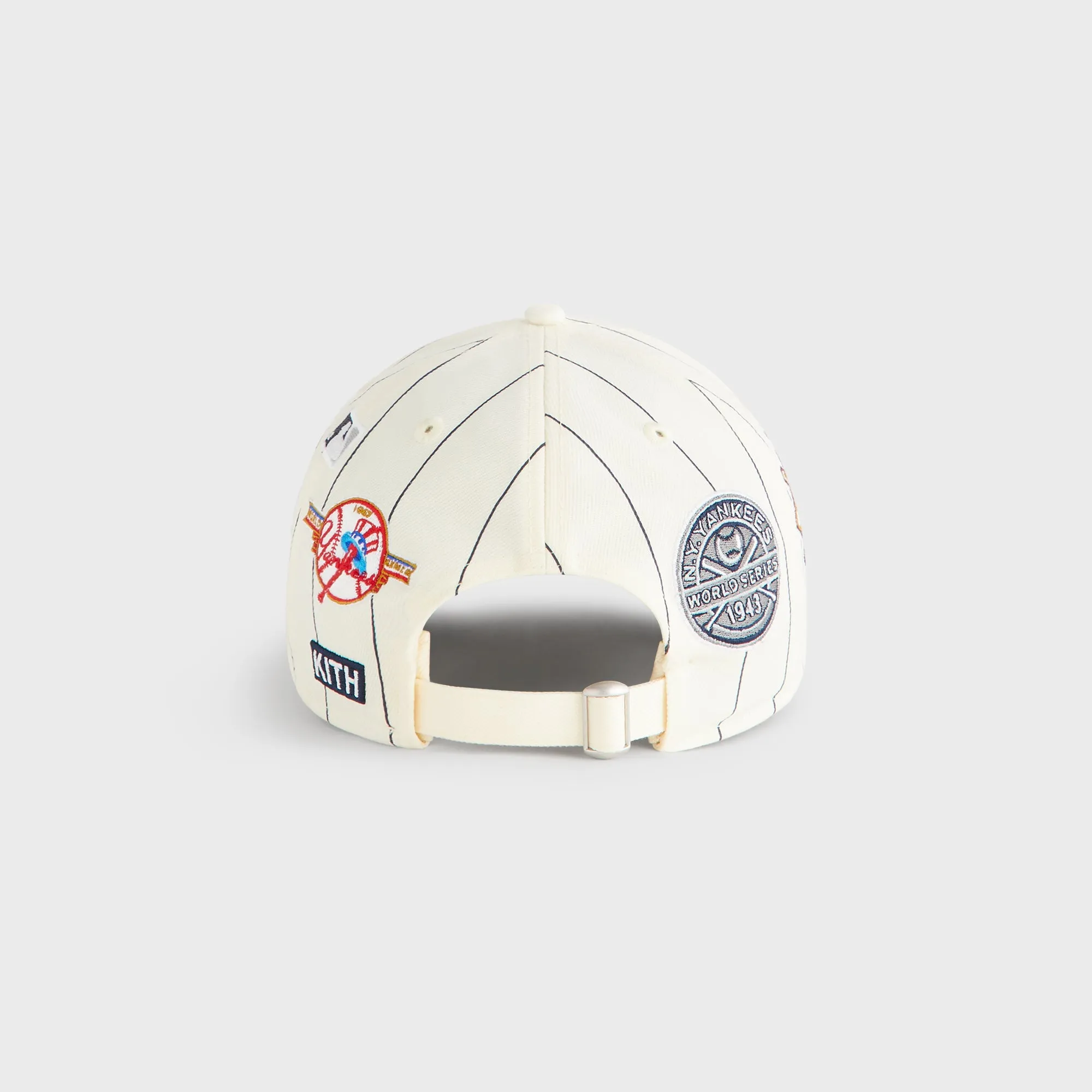 Kith & New Era for the New York Yankees Stripe 9FORTY MCrown A Frame Cap - Sandrift sold by Kith product image thumbnail 3