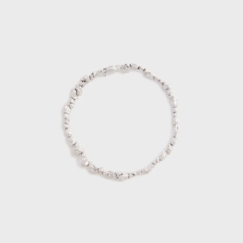Veneda Carter Signature Bracelet - Rhodium sold by Kith