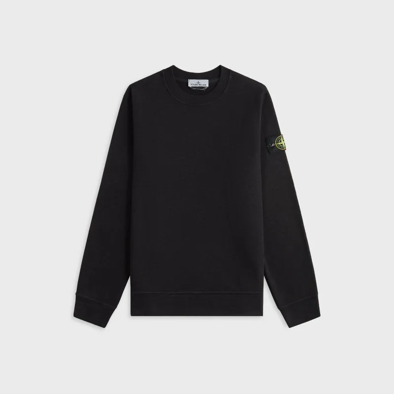 Stone Island Cotton Sweatshirt - Black sold by Kith