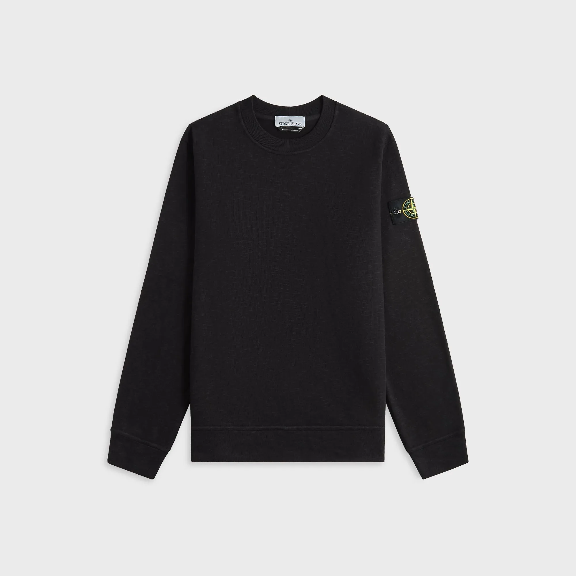 Stone Island Cotton Sweatshirt - Black sold by Kith