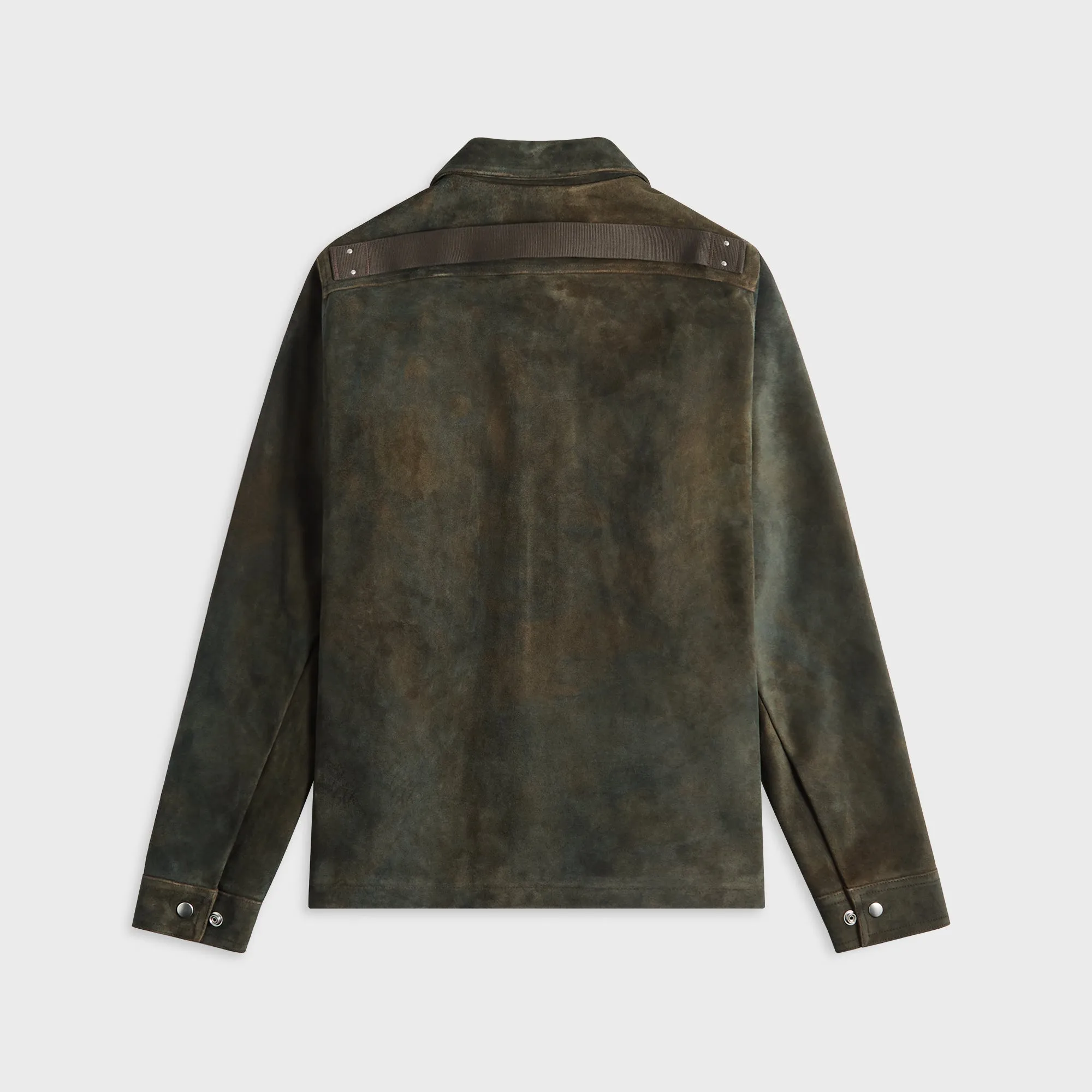 Rick Owens Suede Brad Jacket - Indigo sold by Kith product image thumbnail 2