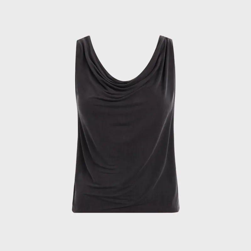 Peachy Den Kylie Top - Graphite sold by Kith
