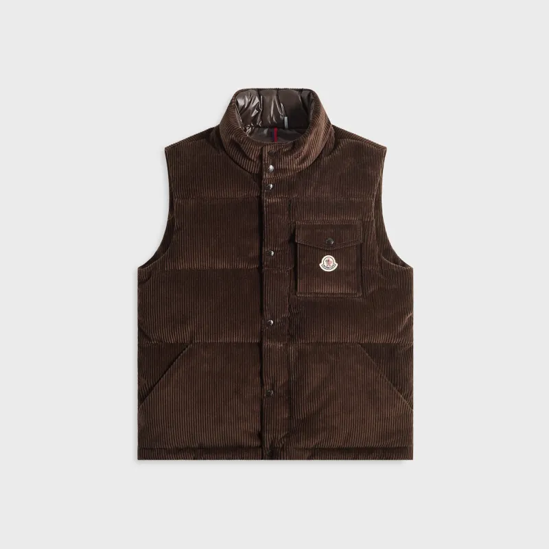 Moncler Agen Vest - Black sold by Kith
