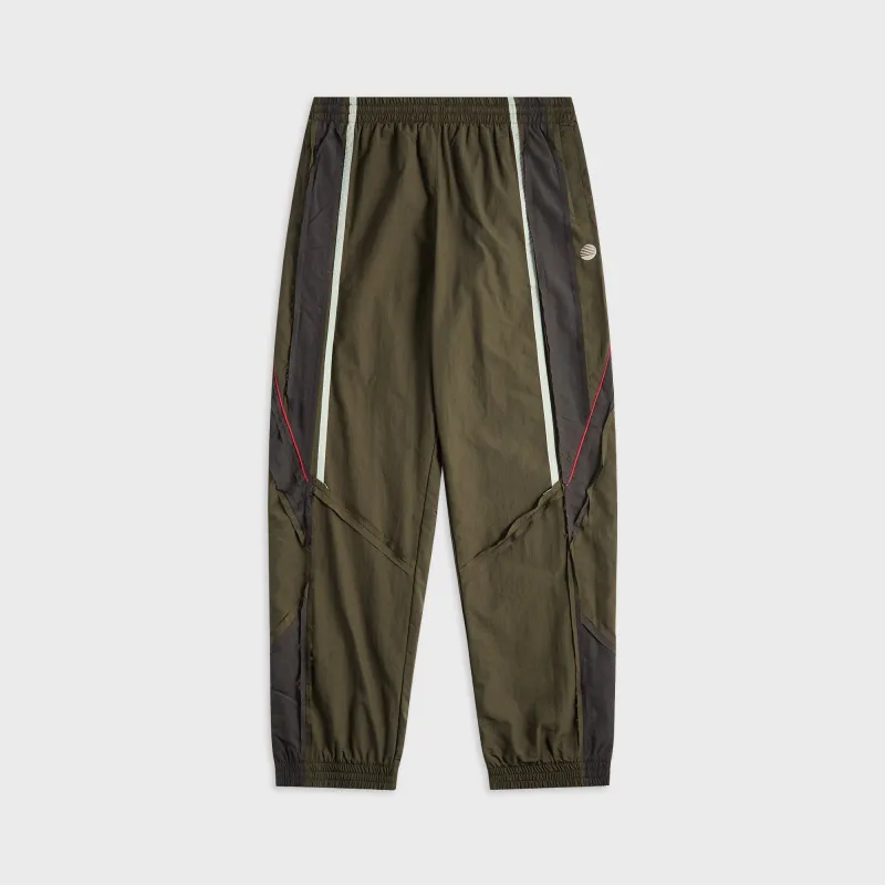 Martine Rose Layered Track Pant - Green / Dark Green sold by Kith