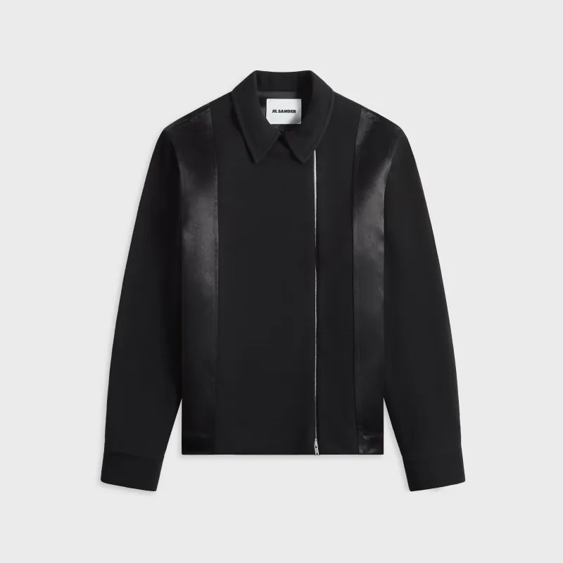 Jil Sander Long Sleeve Shirt - Black sold by Kith