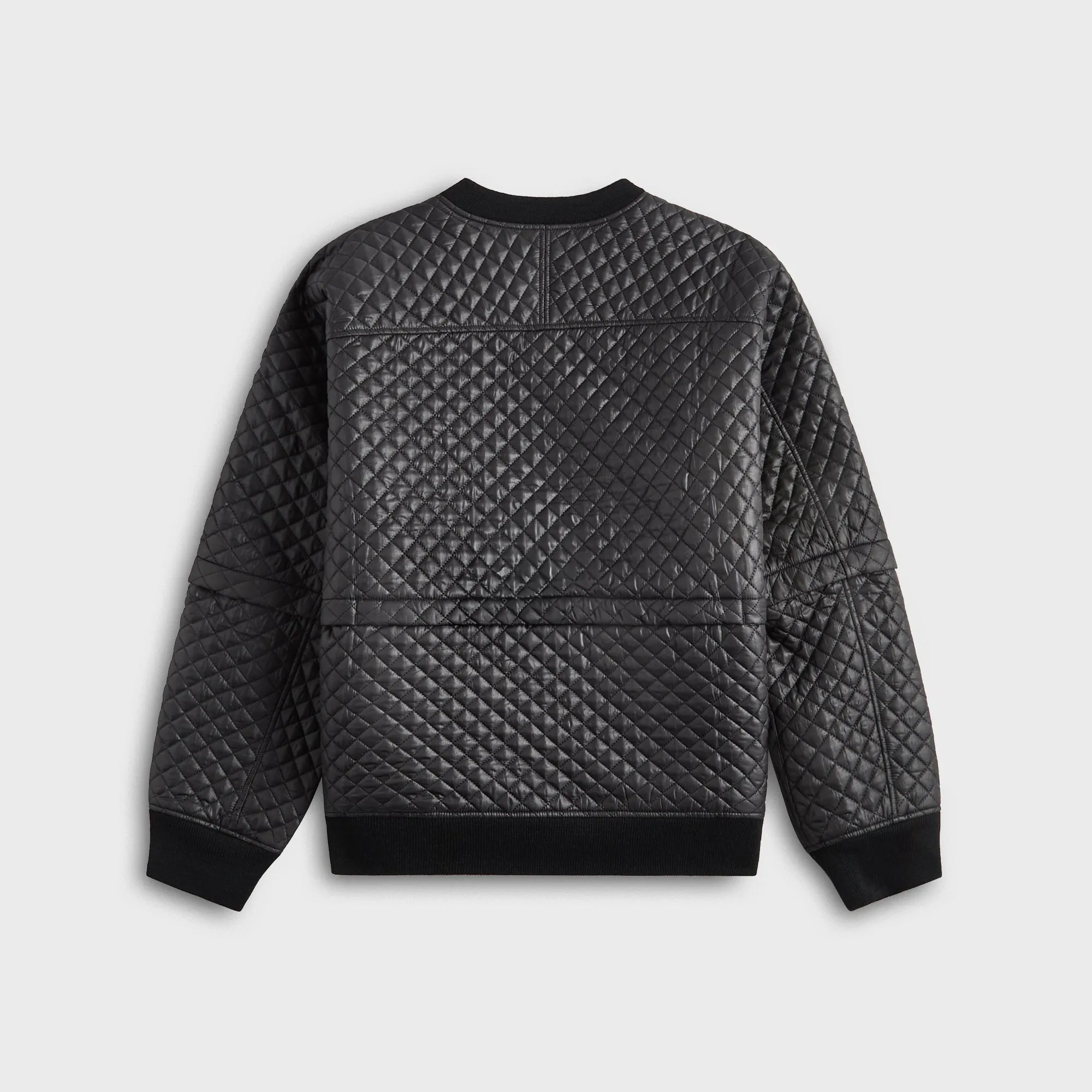 Engineered Garments Polyester Small Diamond Quilt Wind Pull - Black sold by Kith product image thumbnail 2