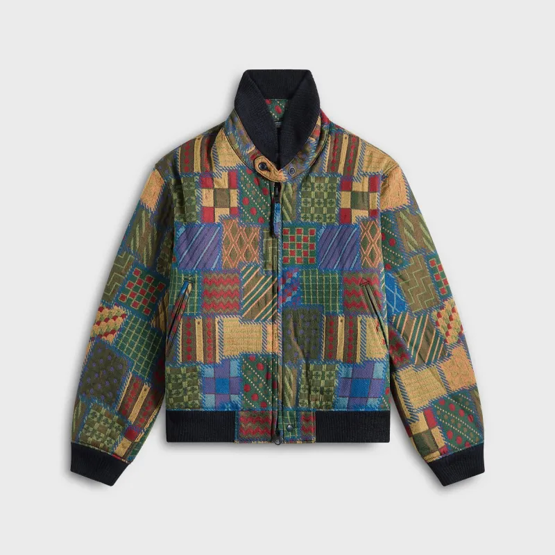 Engineered Garments LL Geometric PW Jacquard Jacket - Multi Color sold by Kith