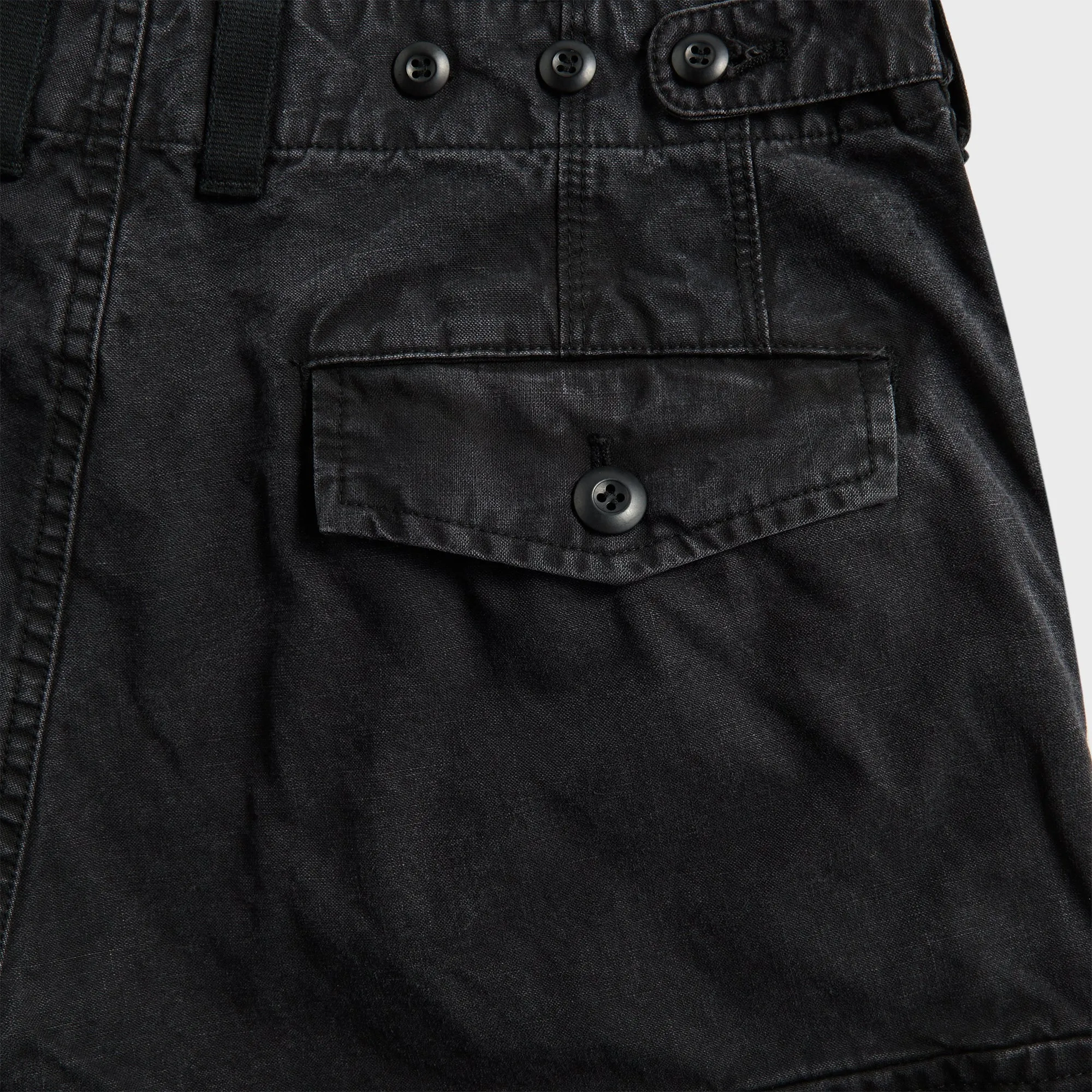 CDG Homme Wide Leg Utility Trousers - Black sold by Kith product image thumbnail 3