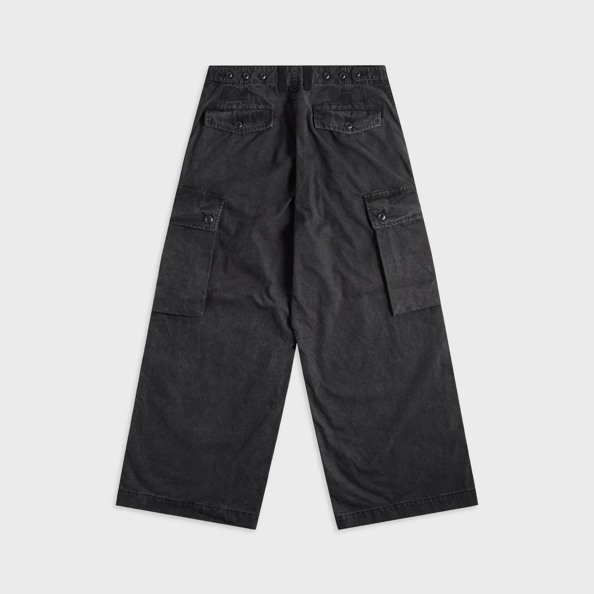 CDG Homme Wide Leg Utility Trousers - Black sold by Kith product image thumbnail 2
