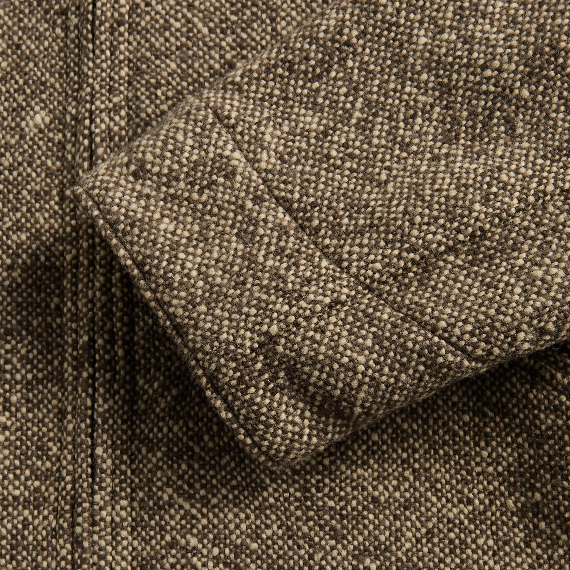Auralee Homespun Tweed Zip Blouson - Brown sold by Kith product image thumbnail 3