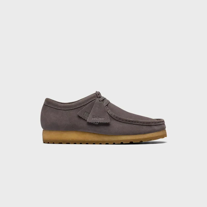 Clarks Wallabee RB - Grey sold by Kith