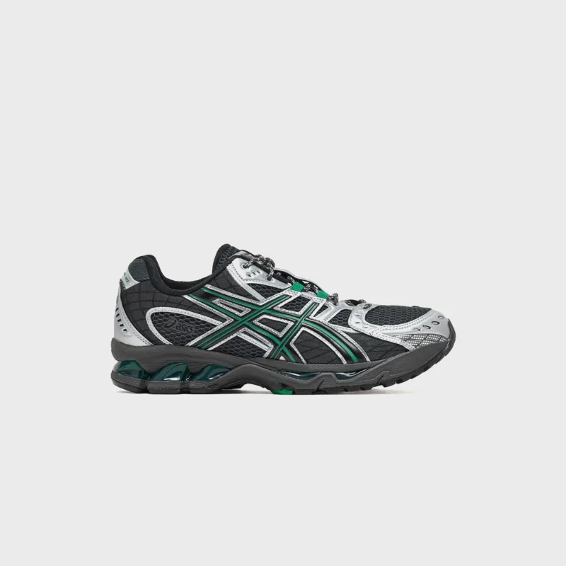 ASICS Gel-Nimbus 10.1 - Obsidian Grey / Green Basil sold by Kith