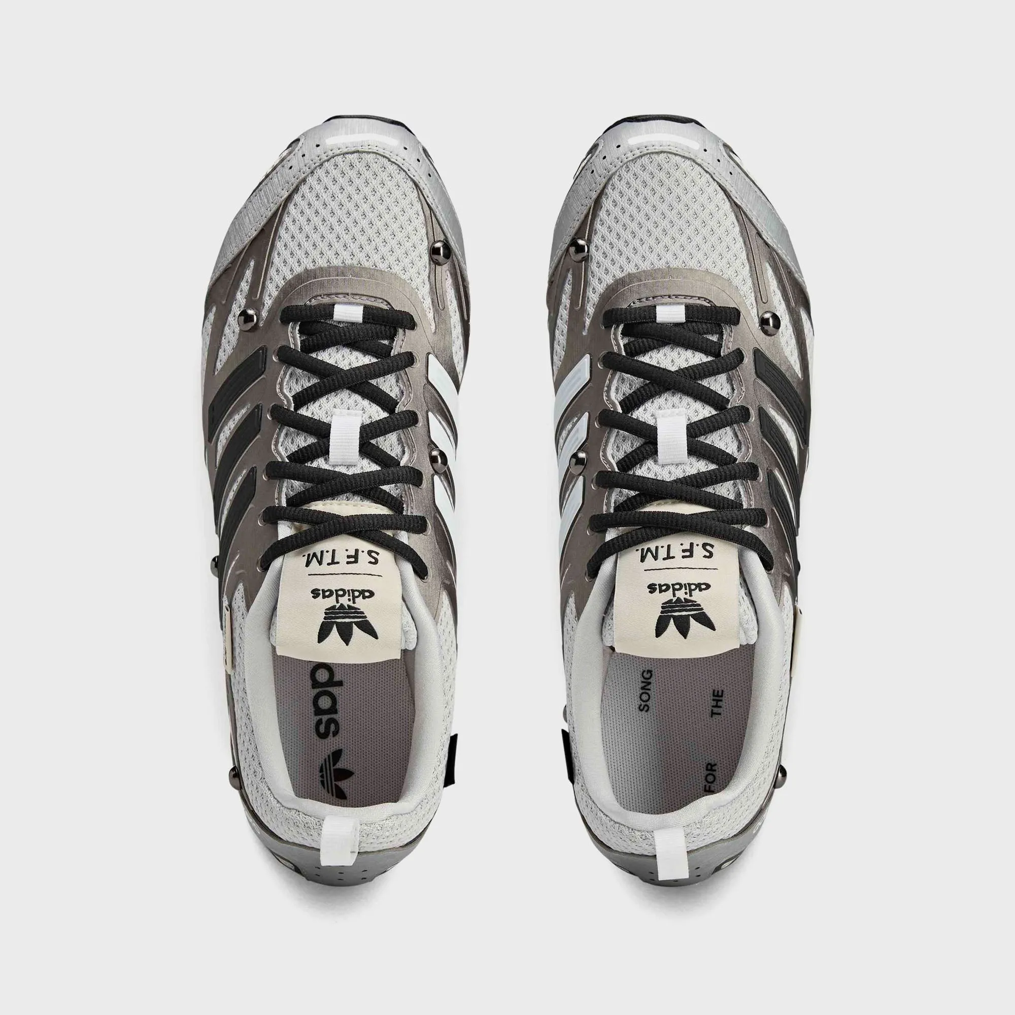 adidas x Song for the Mute Adizero PR - Grey One / Core Black / Matte Silver sold by Kith product image thumbnail 4