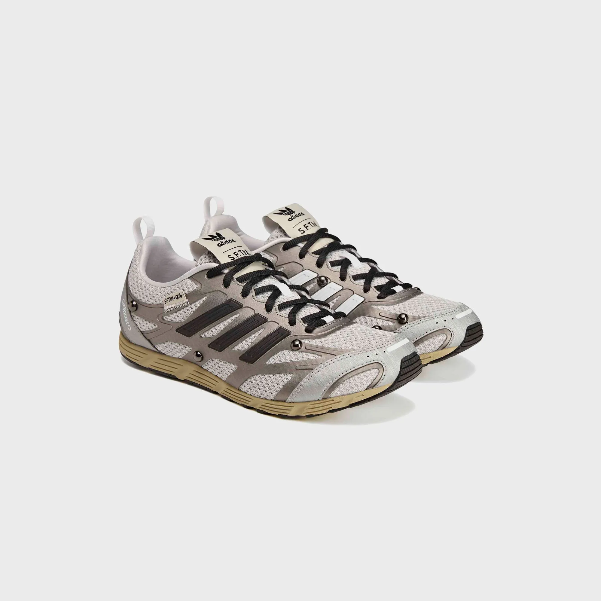adidas x Song for the Mute Adizero PR - Grey One / Core Black / Matte Silver sold by Kith product image thumbnail 2