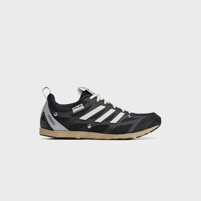 adidas x Song for the Mute Adizero PR - Core Black / Cream White / Silver Metallic sold by Kith