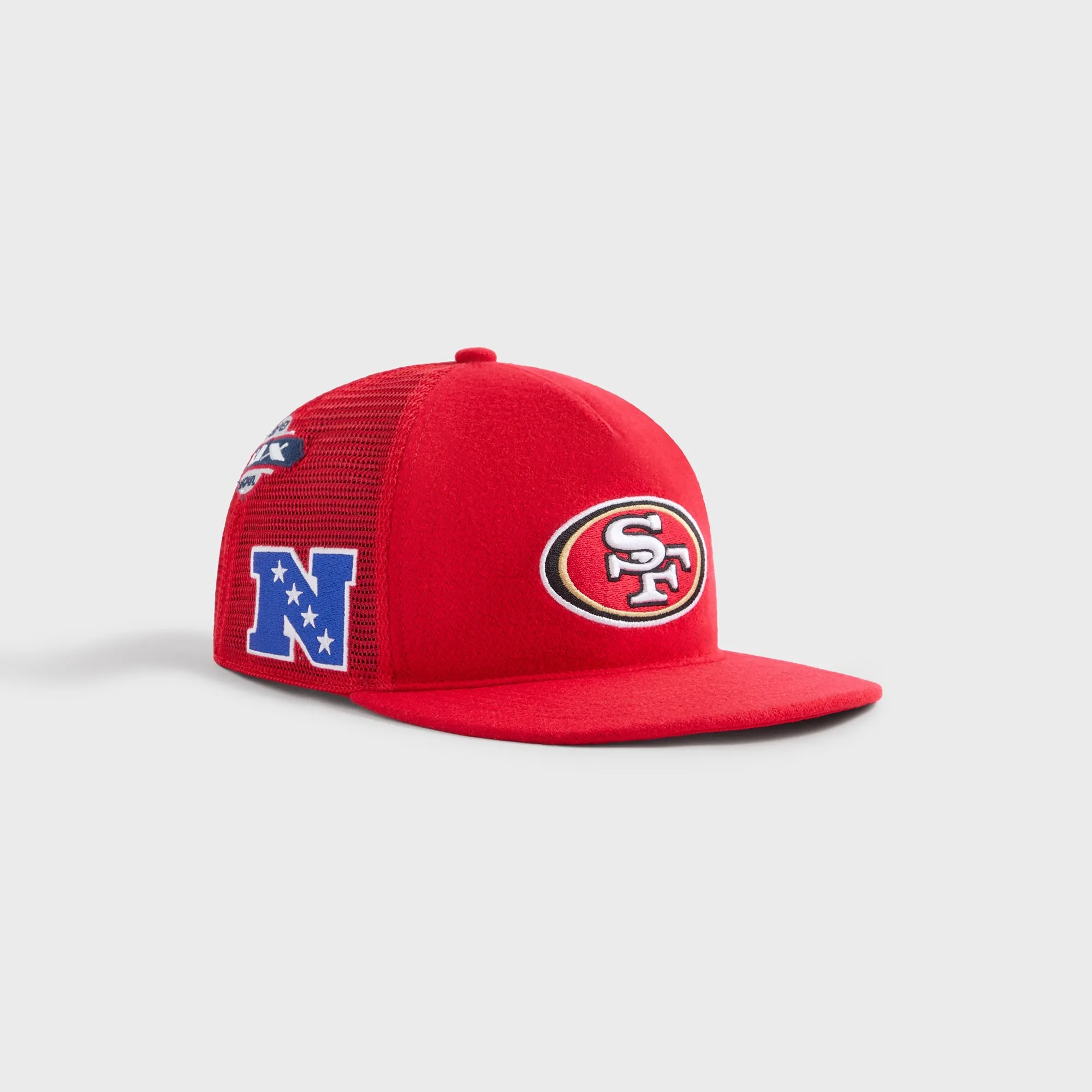 Kith & '47 for the NFL San Francisco 49ers Wool Hitch Trucker Hat - Present sold by Kith product image thumbnail 4