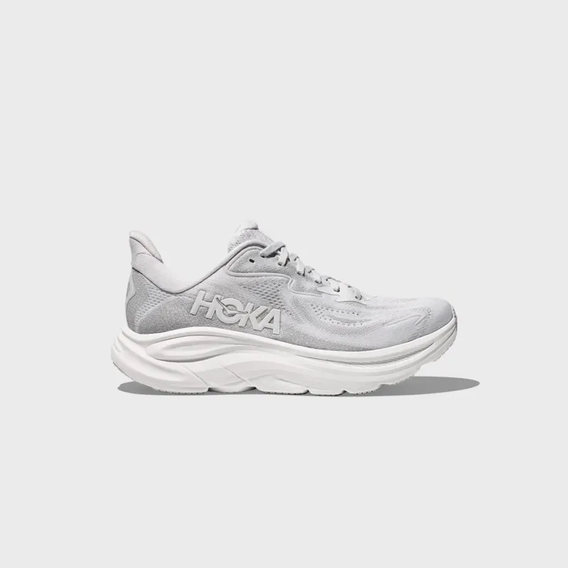HOKA WMNS Clifton 10 - Cosmic Grey / Stardust sold by Kith
