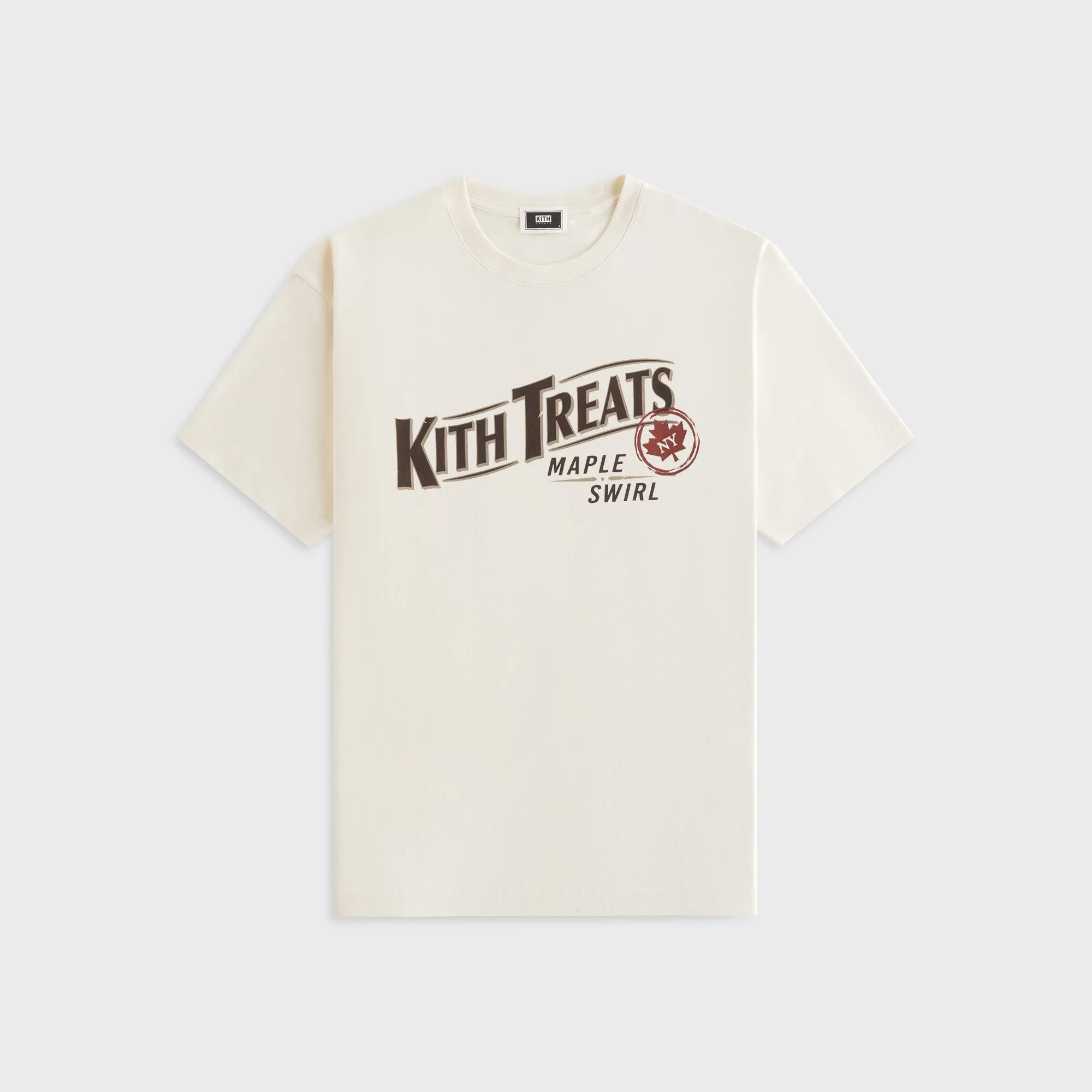 Kith Treats Leaf Vintage Tee - Sandrift sold by Kith