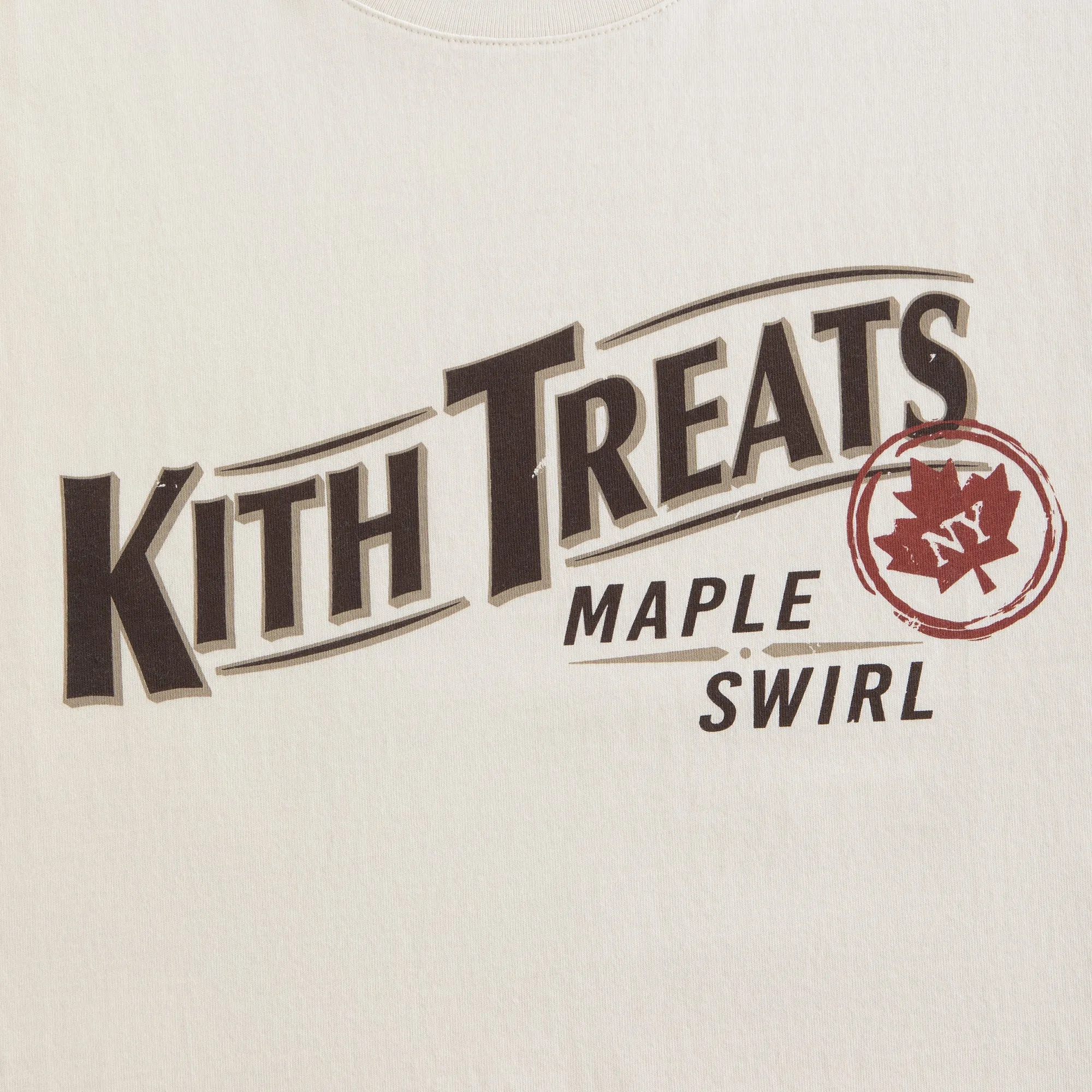 Kith Treats Leaf Vintage Tee - Sandrift sold by Kith product image thumbnail 3