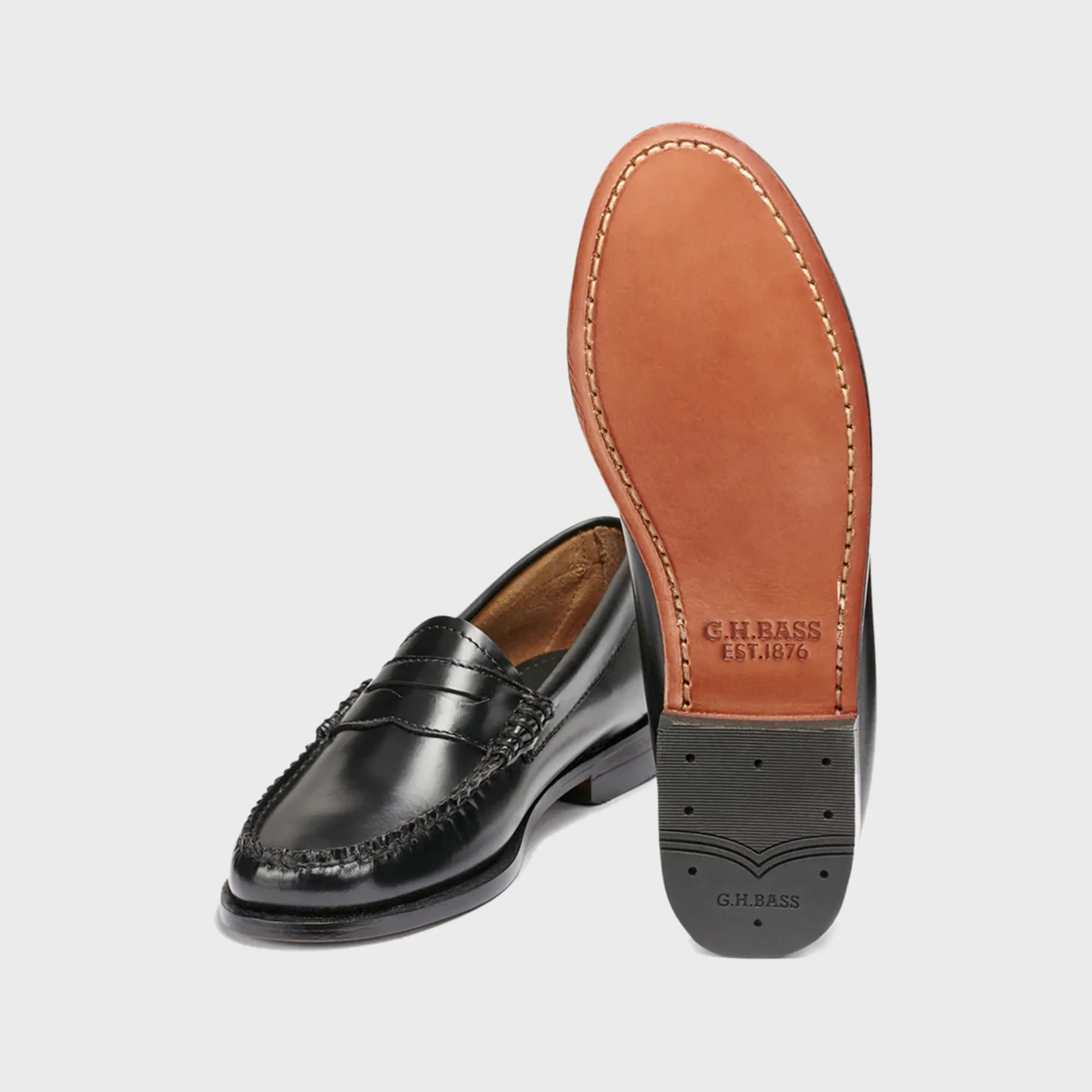 G.H. Bass WMNS Whitney Weejun Venetian Loafer - Black sold by Kith product image thumbnail 5