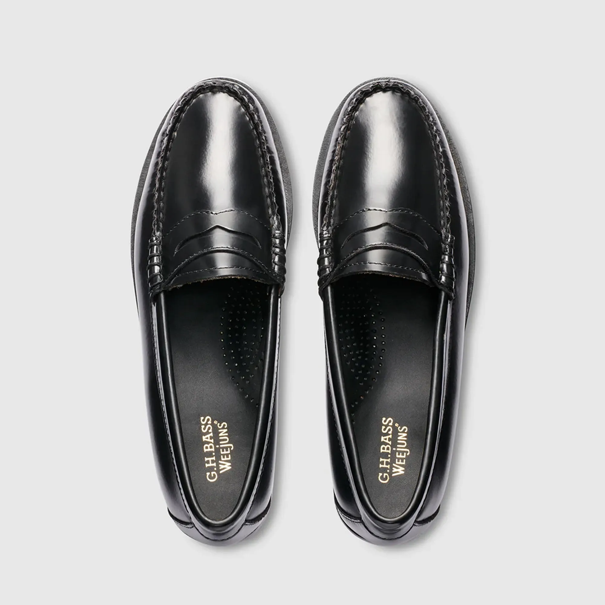 G.H. Bass WMNS Whitney Weejun Venetian Loafer - Black sold by Kith product image thumbnail 4